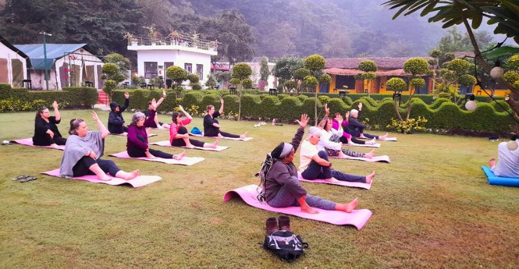 Yoga at Camp Brook